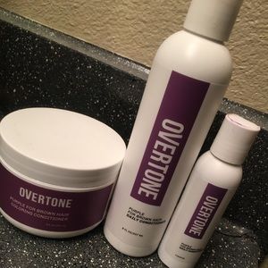 Overtone Purple for Brown Hair